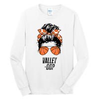 Phoenix Basketball Valley Oop Messy Bun Sun Basketball Fan Tall Long Sleeve T-Shirt