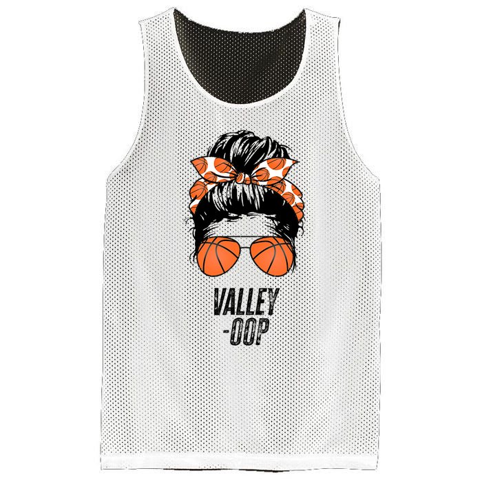 Phoenix Basketball Valley Oop Messy Bun Sun Basketball Fan Mesh Reversible Basketball Jersey Tank