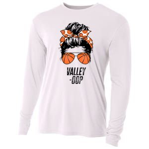 Phoenix Basketball Valley Oop Messy Bun Sun Basketball Fan Cooling Performance Long Sleeve Crew