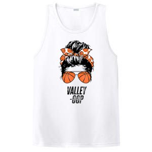 Phoenix Basketball Valley Oop Messy Bun Sun Basketball Fan PosiCharge Competitor Tank