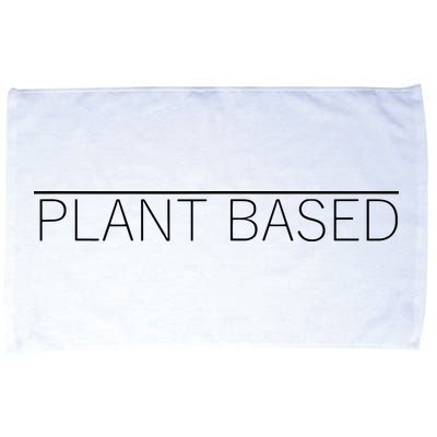 Plant Based Vegan Vegetarian Gift Microfiber Hand Towel