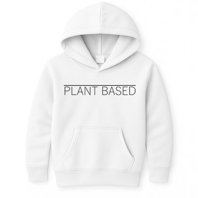 Plant Based Vegan Vegetarian Gift Kids Hoodie