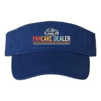 Pancake Breakfast Vintage Pancake Baker And Pancake Lover Gift Valucap Bio-Washed Visor