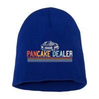 Pancake Breakfast Vintage Pancake Baker And Pancake Lover Gift Short Acrylic Beanie