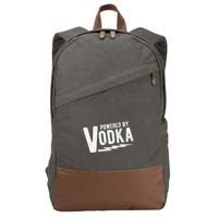 Powered By Vodka Cotton Canvas Backpack