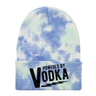 Powered By Vodka Tie Dye 12in Knit Beanie