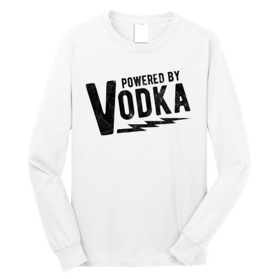 Powered By Vodka Long Sleeve Shirt