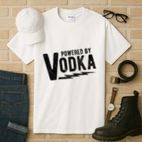Powered By Vodka Tall T-Shirt