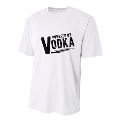 Powered By Vodka Youth Performance Sprint T-Shirt