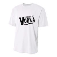 Powered By Vodka Youth Performance Sprint T-Shirt