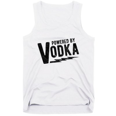 Powered By Vodka Tank Top