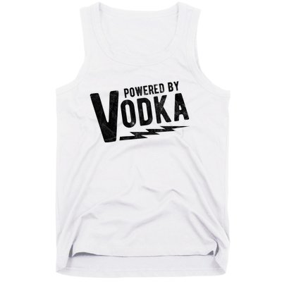 Powered By Vodka Tank Top