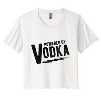 Powered By Vodka Crop Top