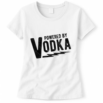 Powered By Vodka Womens T-Shirt