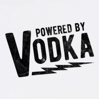 Powered By Vodka Women's V-Neck T-Shirt