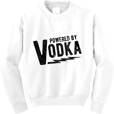 Powered By Vodka Kids Sweatshirt