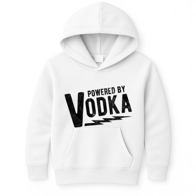 Powered By Vodka Kids Hoodie
