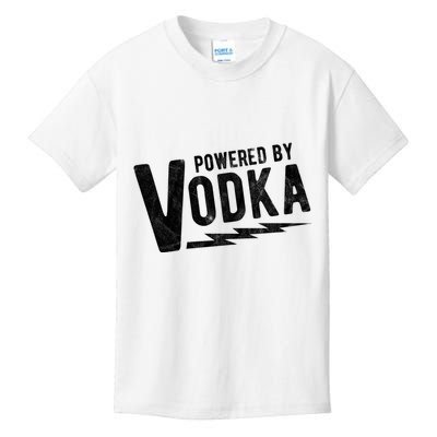 Powered By Vodka Kids T-Shirt