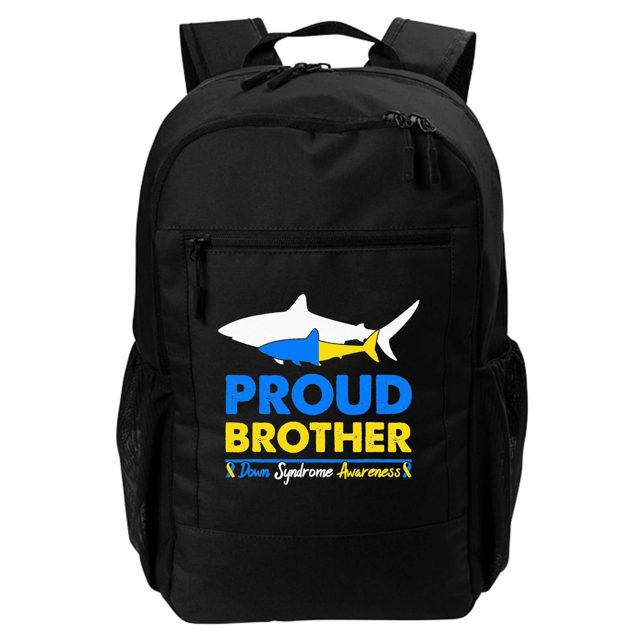Proud Brother World Down Syndrome Awareness Day Shark T21 Backpack
