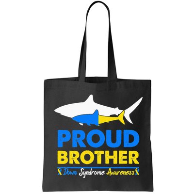 Proud Brother World Down Syndrome Awareness Day Shark T21 Bag