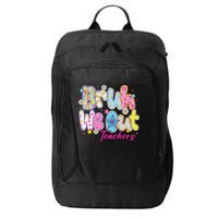 Preppy Bruh We Out Teachers Last Day Of School Summer Break City Backpack