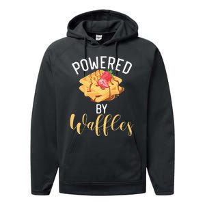 Powered By Waffles Performance Fleece Hoodie