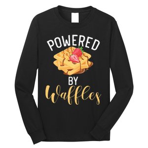 Powered By Waffles Long Sleeve Shirt