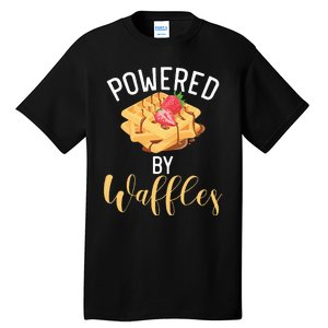 Powered By Waffles Tall T-Shirt