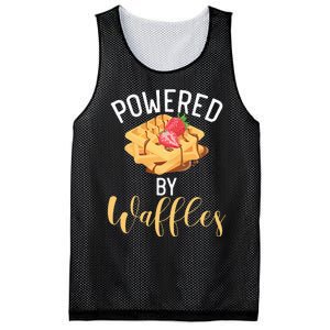 Powered By Waffles Mesh Reversible Basketball Jersey Tank