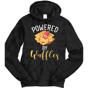 Powered By Waffles Tie Dye Hoodie