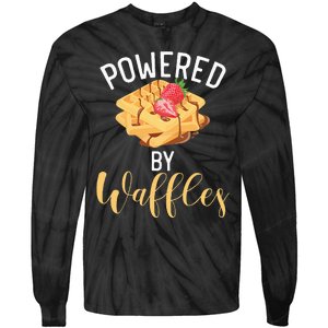 Powered By Waffles Tie-Dye Long Sleeve Shirt