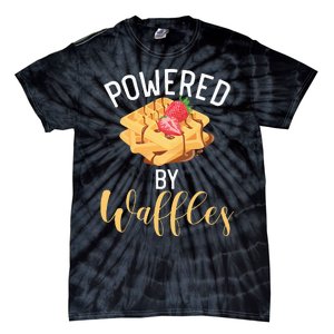 Powered By Waffles Tie-Dye T-Shirt