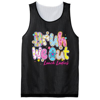 Preppy Bruh We Out Lunch Ladies Last Day Of School Summer Mesh Reversible Basketball Jersey Tank