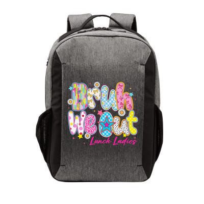Preppy Bruh We Out Lunch Ladies Last Day Of School Summer Vector Backpack