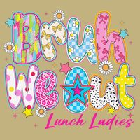 Preppy Bruh We Out Lunch Ladies Last Day Of School Summer Cooling Performance Crew T-Shirt
