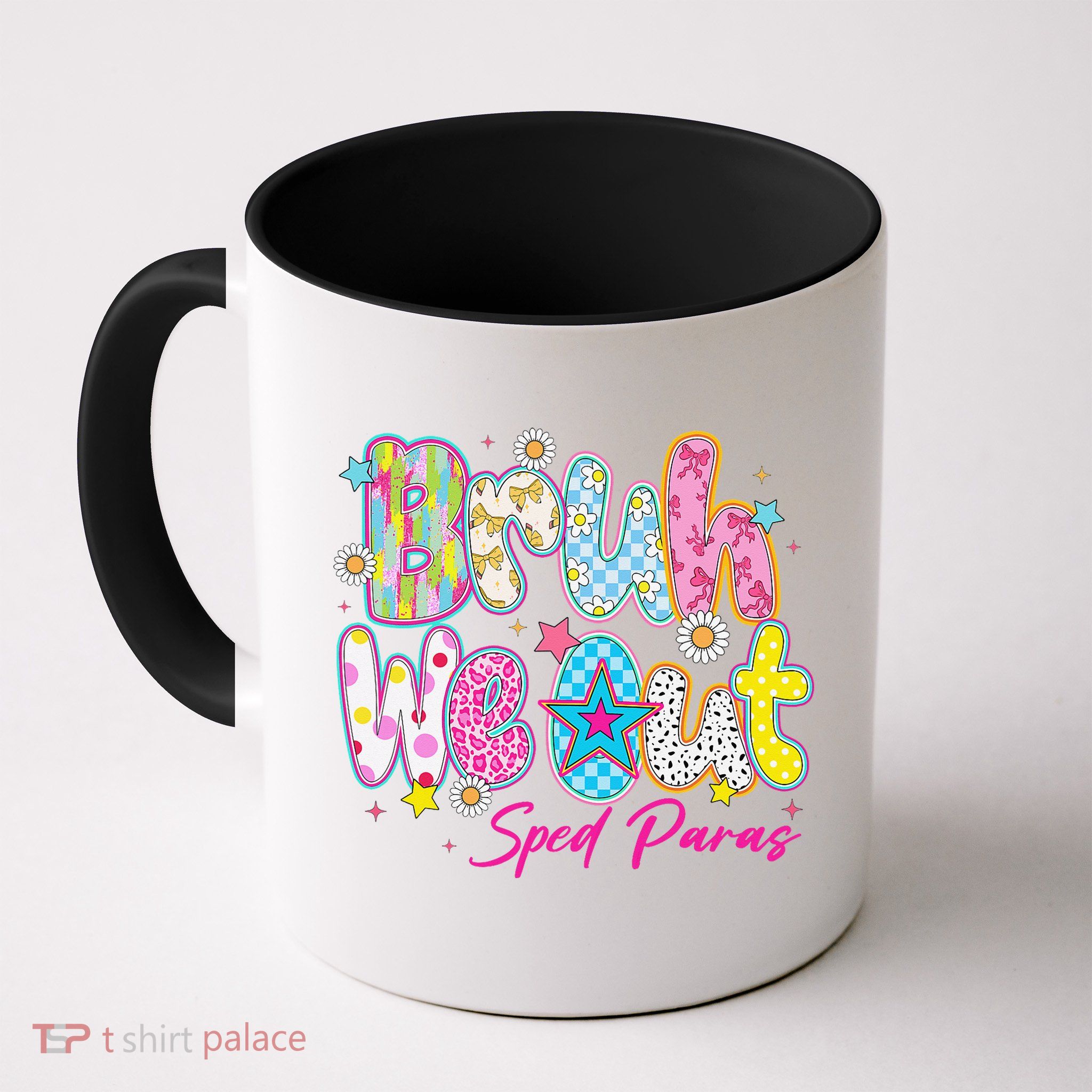 Preppy Bruh We Out Sped Paras Last Day Of School Summer Mug