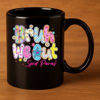 Preppy Bruh We Out Sped Paras Last Day Of School Summer 11oz C Handle Ceramic Mug