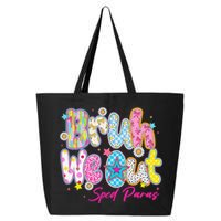 Preppy Bruh We Out Sped Paras Last Day Of School Summer 25L Jumbo Tote
