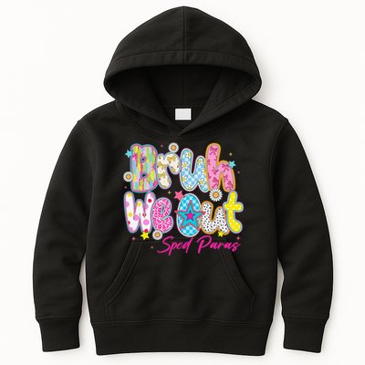 Preppy Bruh We Out Sped Paras Last Day Of School Summer Kids Hoodie