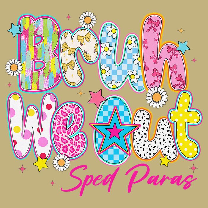 Preppy Bruh We Out Sped Paras Last Day Of School Summer Cooling Performance Crew T-Shirt