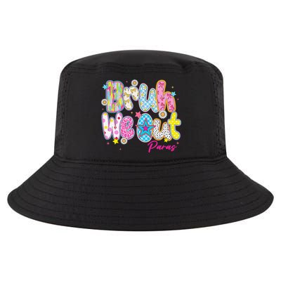 Preppy Bruh We Out Paraprofessionals Last Day Of School Cool Comfort Performance Bucket Hat