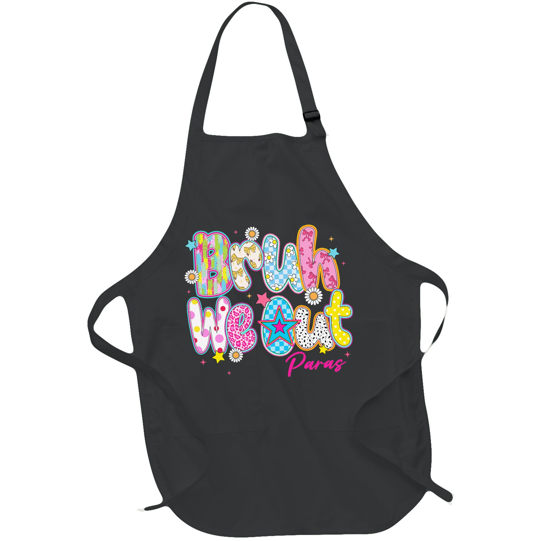 Preppy Bruh We Out Paraprofessionals Last Day Of School Apron