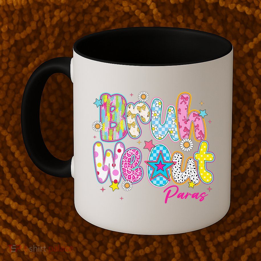 Preppy Bruh We Out Paraprofessionals Last Day Of School Mug
