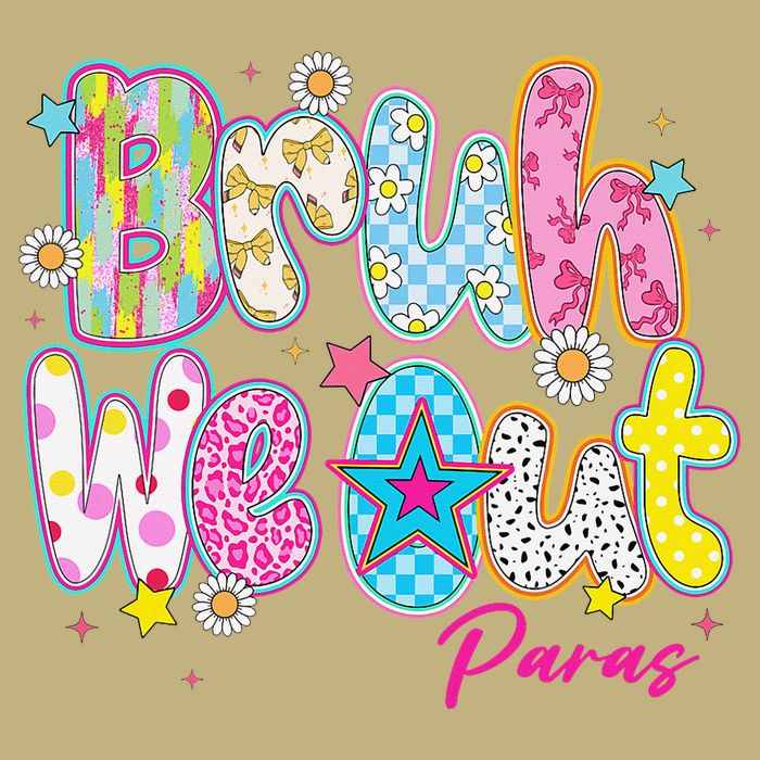 Preppy Bruh We Out Paraprofessionals Last Day Of School Cooling Performance Crew T-Shirt