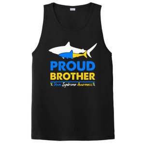 Proud Brother World Down Syndrome Awareness Day Shark T21 PosiCharge Competitor Tank