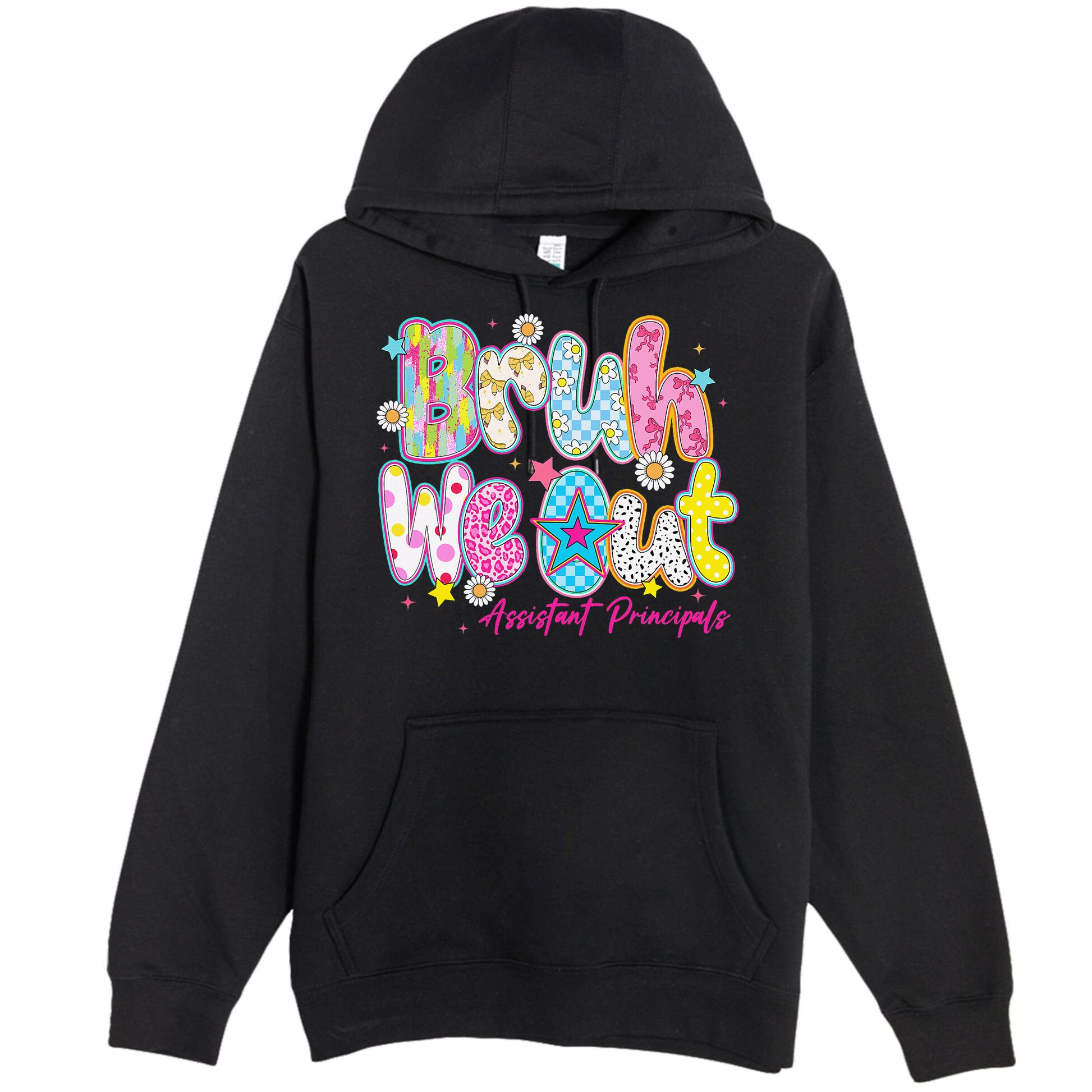 Preppy Bruh We Out Assistant Principals Last Day Of School Premium Pullover Hoodie