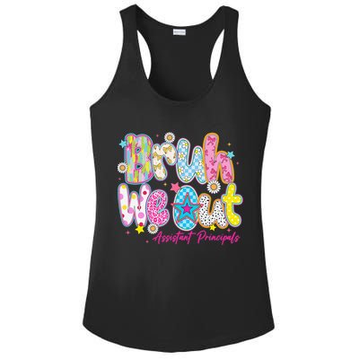 Preppy Bruh We Out Assistant Principals Last Day Of School Ladies PosiCharge Competitor Racerback Tank