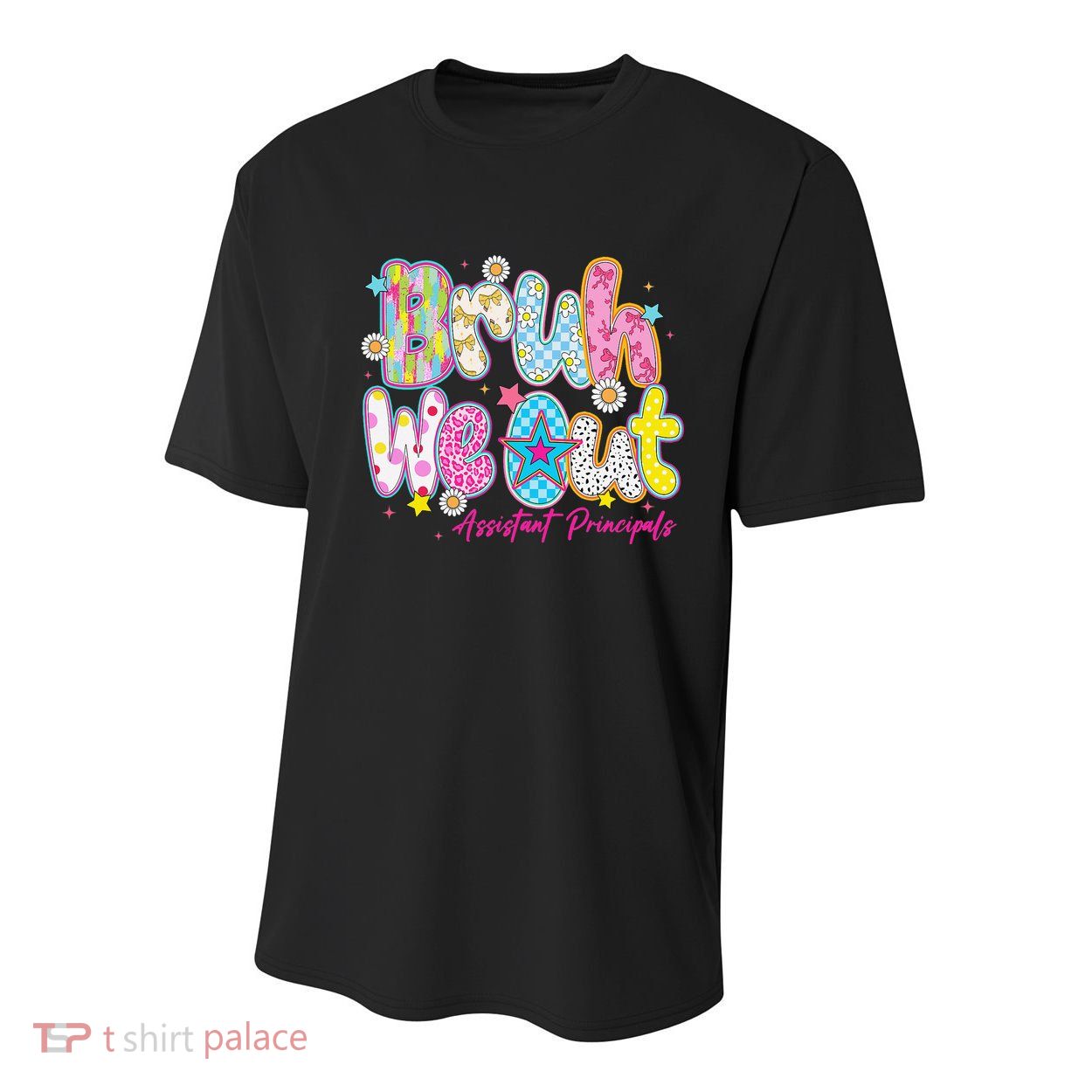 Preppy Bruh We Out Assistant Principals Last Day Of School Youth Performance Sprint T-Shirt