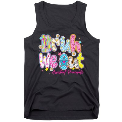 Preppy Bruh We Out Assistant Principals Last Day Of School Tank Top