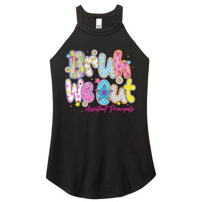 Preppy Bruh We Out Assistant Principals Last Day Of School Women's Perfect Tri Rocker Tank